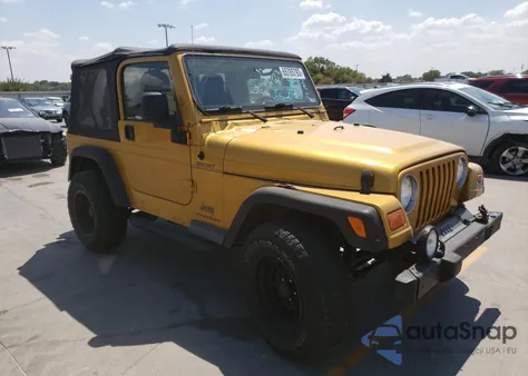 2003 Jeep Wrangler / Tj Sport from USA, damaged, VIN 1J4FA49S33P327162